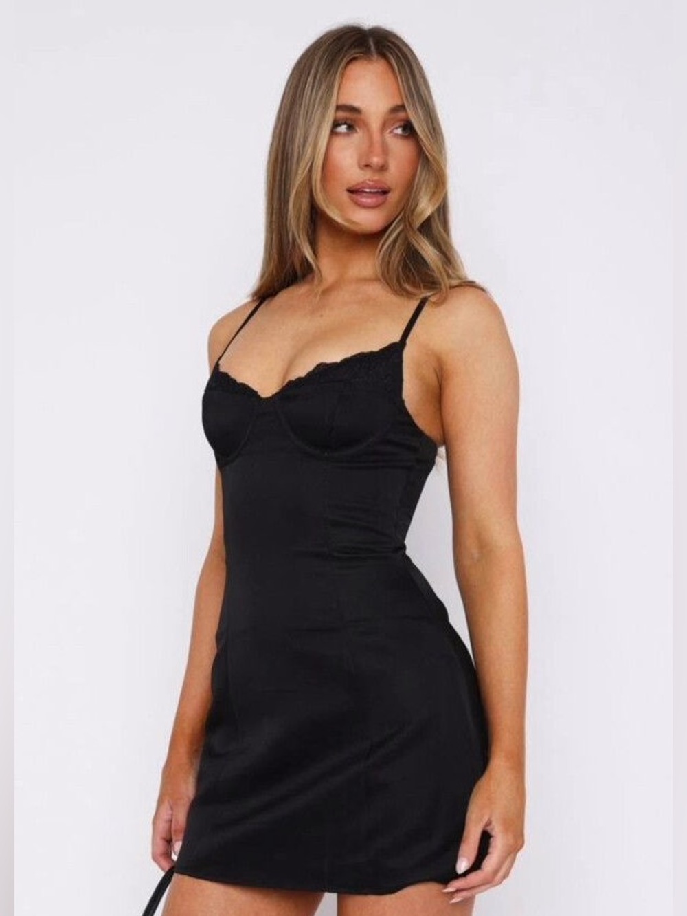 White Fox Boutique Wore It Well Mini Dress - SZ M